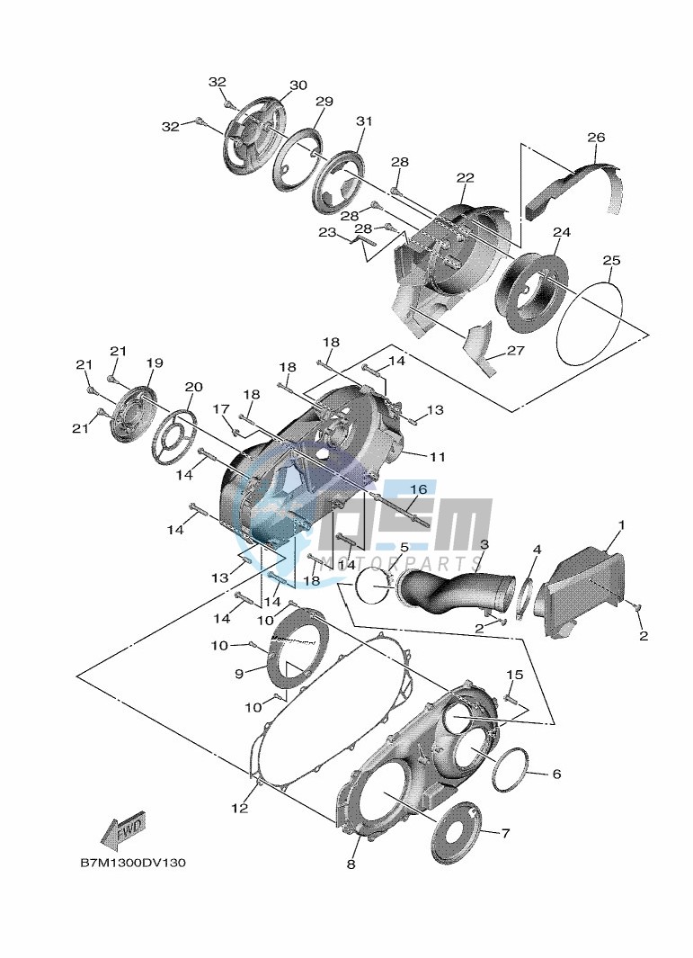 CRANKCASE COVER 2