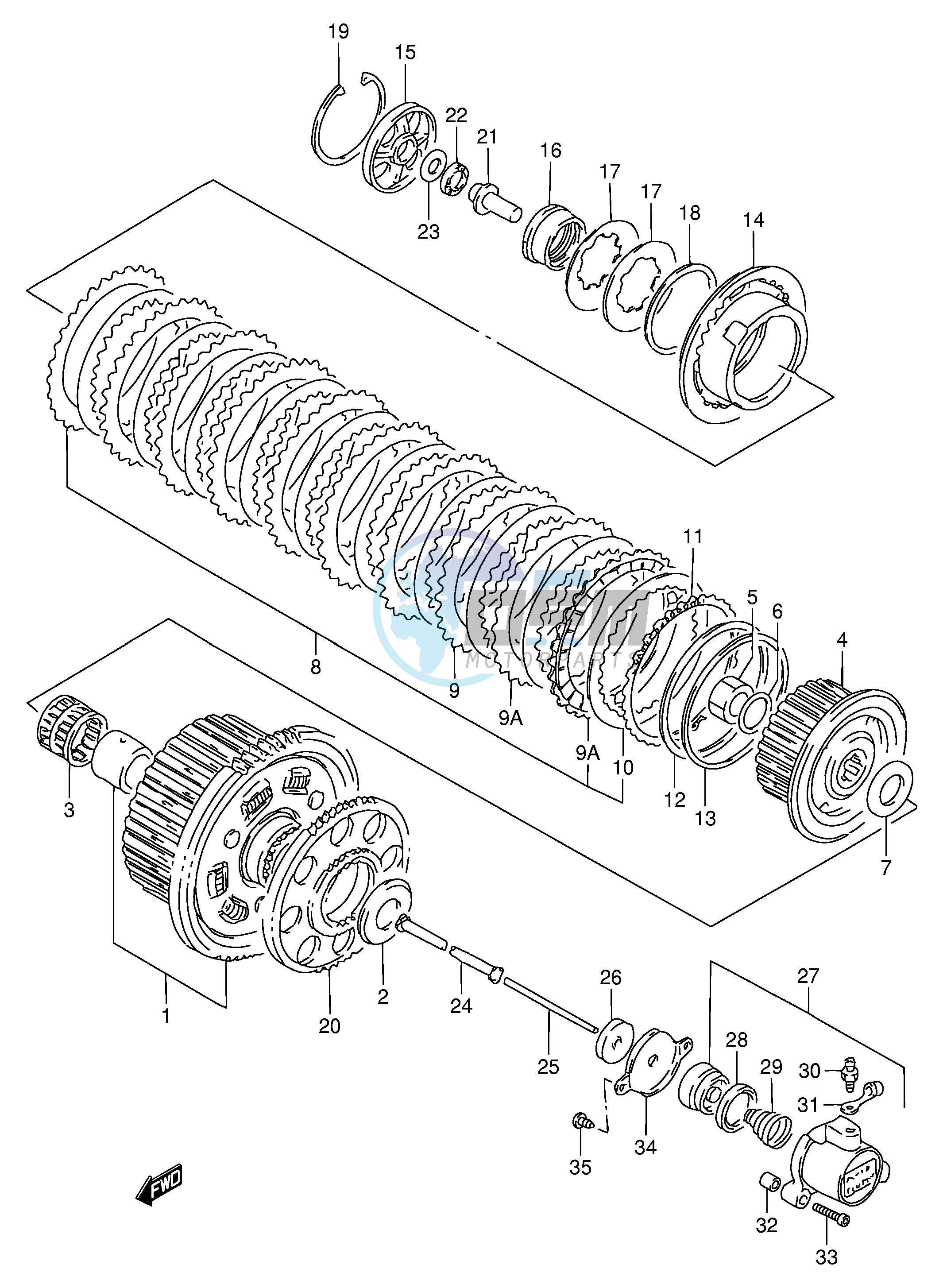 CLUTCH (MODEL R)