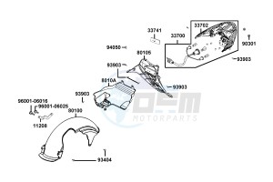 VP 50 drawing Tail Light