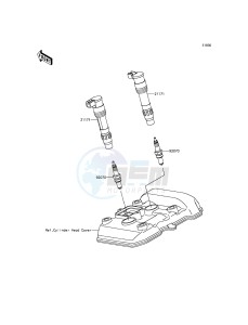 NINJA 300 EX300AEF XX (EU ME A(FRICA) drawing Ignition System