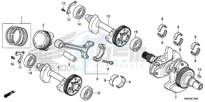 NC750SDG NC750X Europe Direct - (ED) drawing CRANKSHAFT/ PI STON