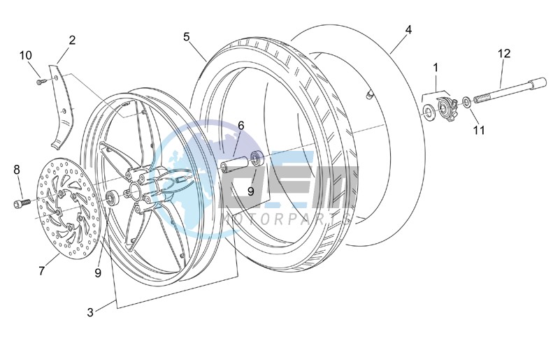 Front wheel