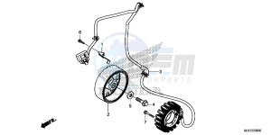 CB650FAE CB650FA 2ED drawing GENERATOR