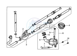 HD 200 drawing RESERVE TANK