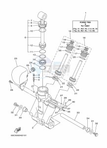 F115AETX drawing TILT-SYSTEM-1