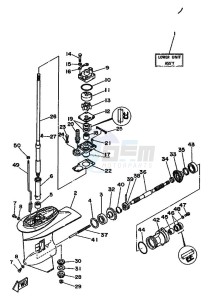 25N drawing LOWER-CASING-x-DRIVE-1