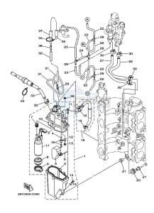 F115AETL drawing FUEL-PUMP