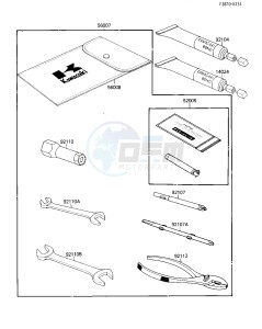 KLF 110 A [MOJAVE 110] (A1-A2) [MOJAVE 110] drawing OWNERS TOOLS