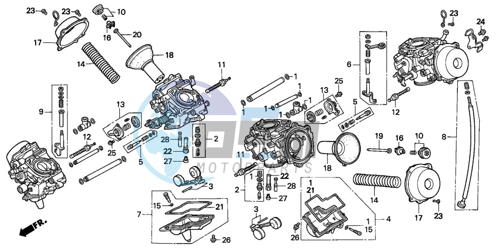 CARBURETOR (COMPONENT PARTS)