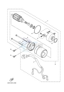 HW125 XENTER 125 (53B6) drawing STARTING MOTOR