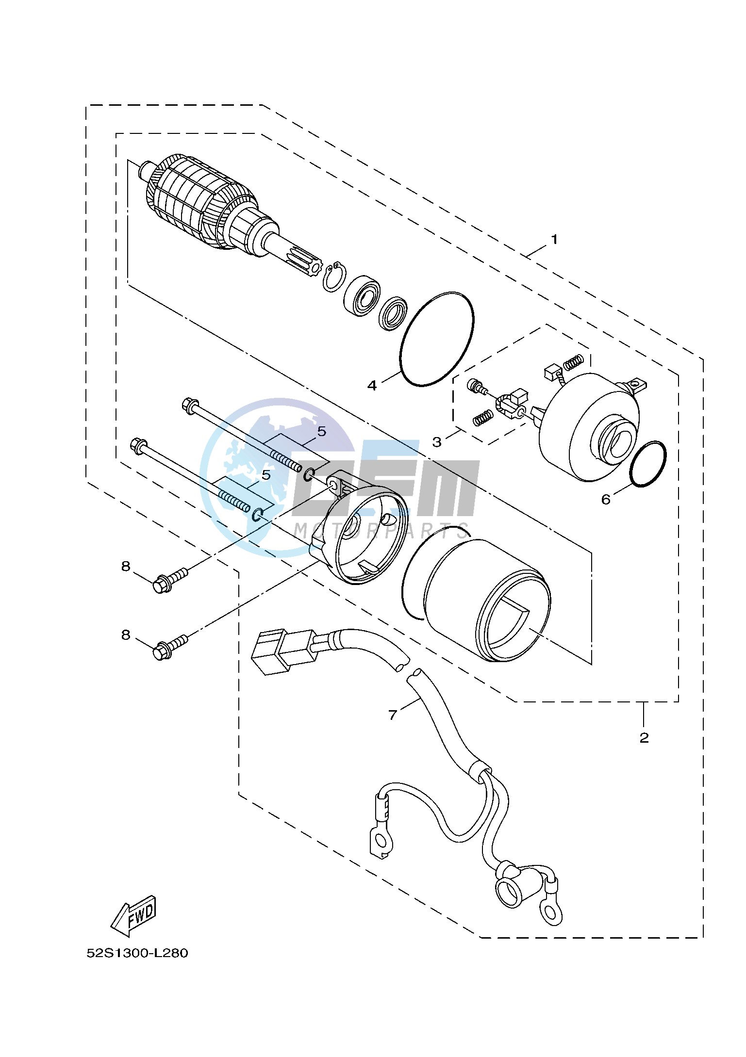 STARTING MOTOR