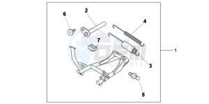 NC700XAC drawing KIT  MAI N STAND