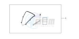 CBR600RRA France - (F / CMF 2F) drawing WINDSCREEN