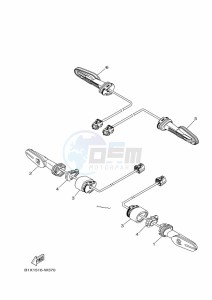 YZF250-A (B1X7) drawing FLASHER LIGHT