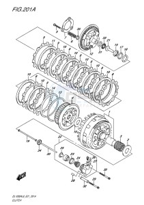 DL1000 ABS V-STROM EU drawing CLUTCH