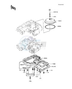 KZ 1100 A [SHAFT] (A1-A3) [SHAFT] drawing BREATHER COVER_OIL PAN