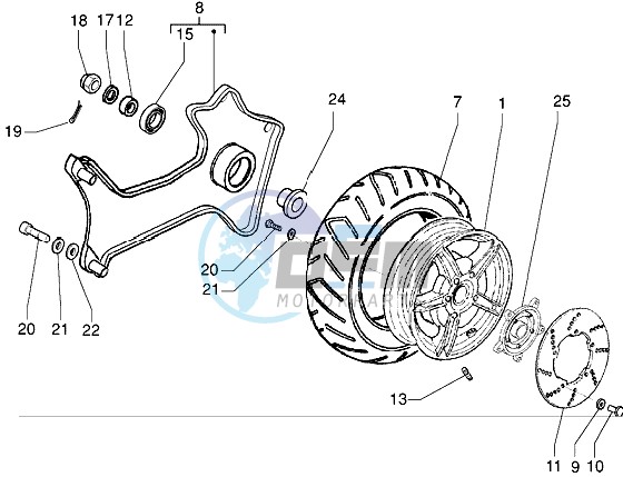 Rear Wheel