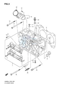 AN650 drawing CYLINDER HEAD