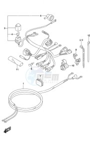 DF 9.9A drawing Harness Non-Remote Control