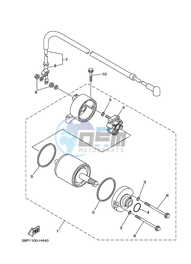 STARTING MOTOR