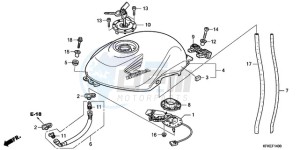 VTR2509 France - (F / CMF LL MK) drawing FUEL TANK