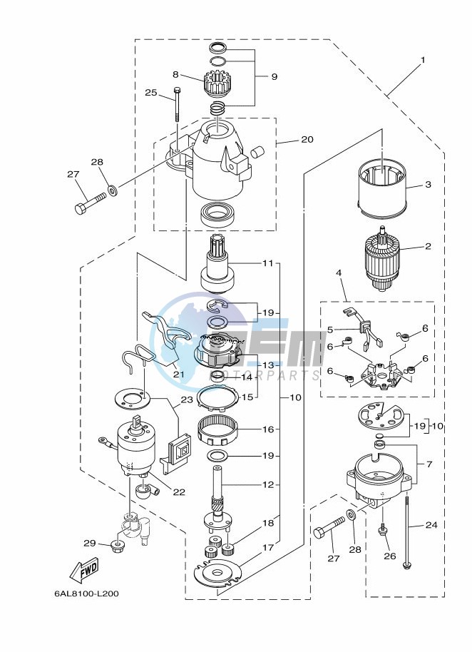 STARTER-MOTOR