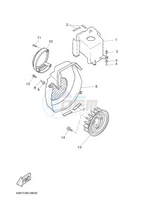 CW50N BW'S NAKED (2B7P 2B7P 2B7P) drawing AIR SHROUD & FAN