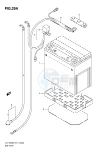 LT-F400 (P17) drawing BATTERY (MODEL L0)