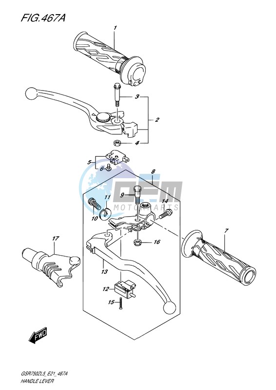 HANDLE LEVER