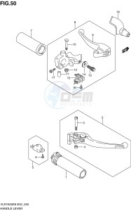 VLR1800 (E2) drawing HANDLE LEVER