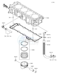 JET SKI ULTRA LX JT1500KHF EU drawing Cylinder/Piston(s)