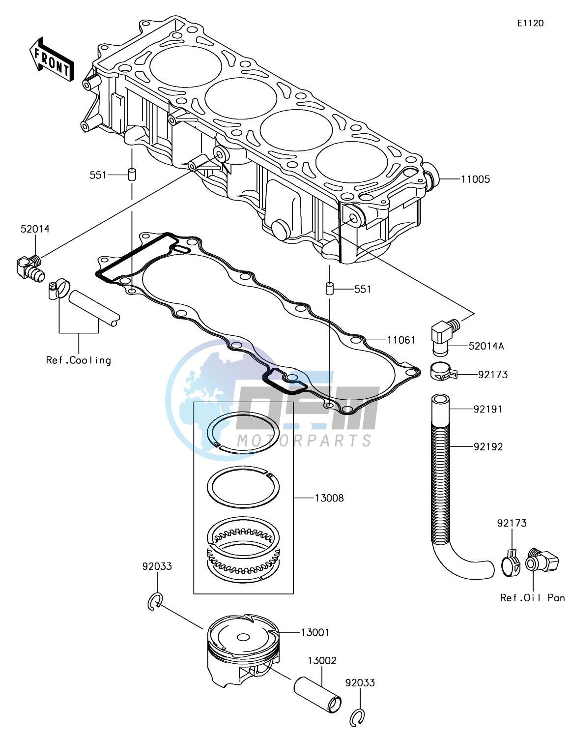 Cylinder/Piston(s)