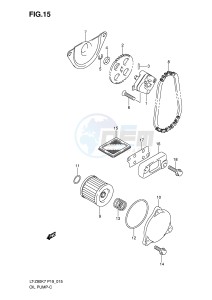 LT-Z90 (P19) drawing OIL PUMP