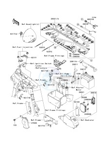 VN 1600 A [VULCAN 1600 CLASSIC] (A6F-A8FA) A7F drawing CHASSIS ELECTRICAL EQUIPMENT