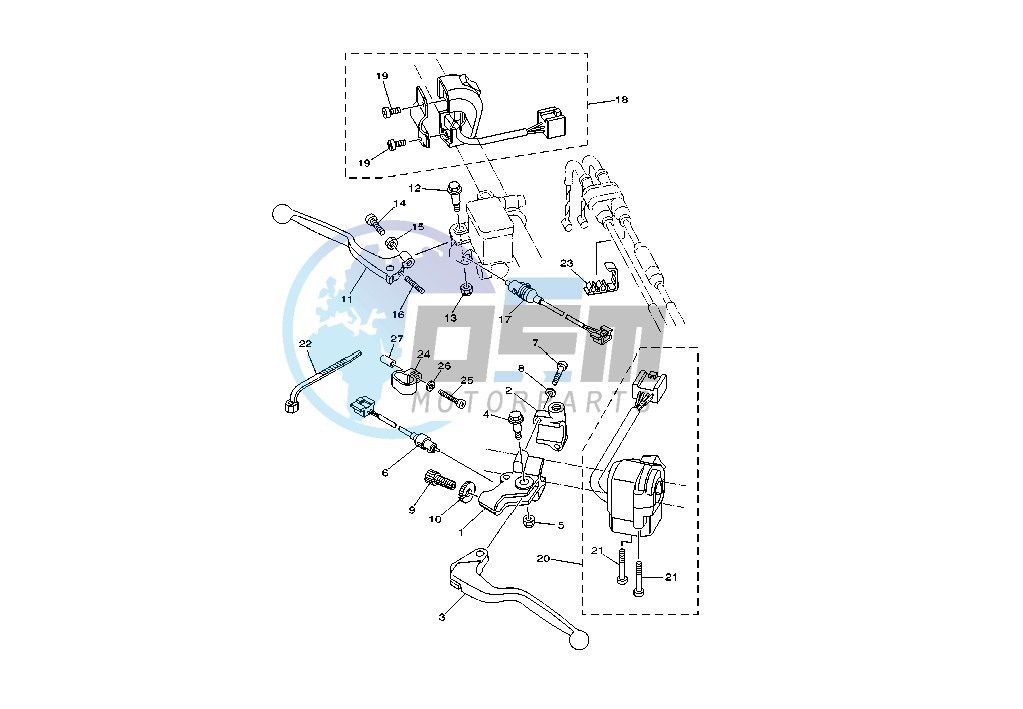 HANDLE SWITCH- LEVER