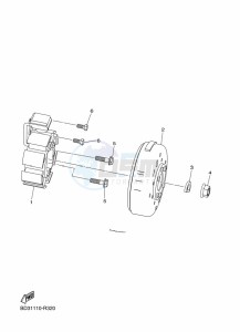 YFZ50 (BW4D) drawing GENERATOR