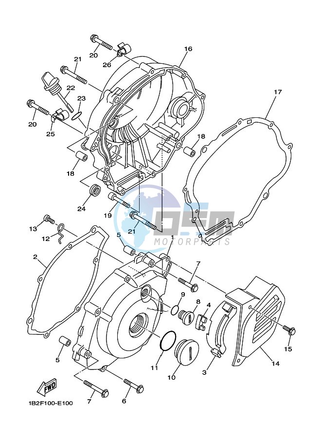 CRANKCASE COVER 1