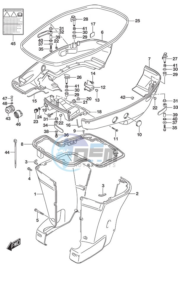 Side Cover w/Transom (X or XX)