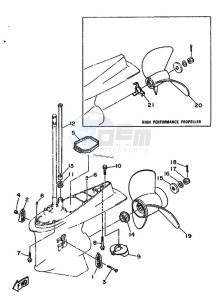 250ETD drawing PROPELLER-HOUSING-AND-TRANSMISSION-2