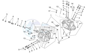 NA 850 Mana drawing Cylinder head - valves