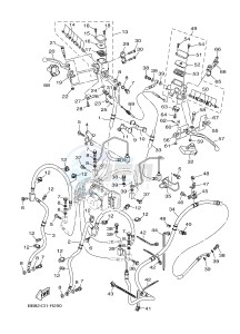 MWS125-A TRICITY 125 (BR71 BR74) drawing FRONT MASTER CYLINDER