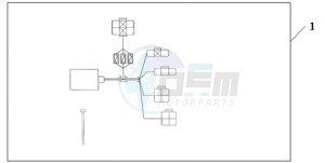 NT700VAA Europe Direct - (ED / ABS) drawing FOG LIGHT CONTROLLER