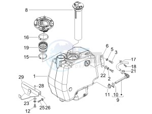 Runner 50 SP drawing Fuel Tank