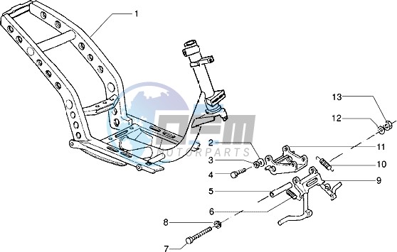 Chassis - Central stand