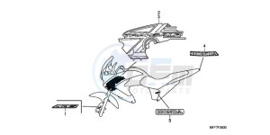 XL700V9 France - (F / CMF SPC) drawing MARK