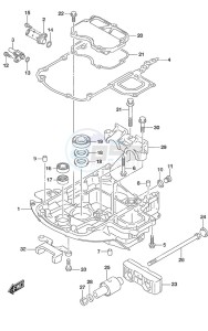 DF 90A drawing Engine Holder