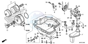 CBR1000RAH 2ED - (2ED) drawing OIL PAN/ OIL PUMP