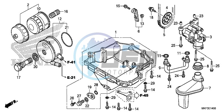 OIL PAN/ OIL PUMP