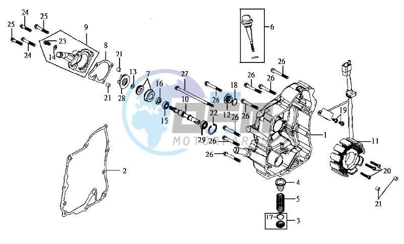 CRANKCASE RIGHT