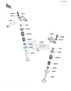 KLF 185 A [BAYOU 185] (A2-A4) [BAYOU 185] drawing VALVE-- S- -